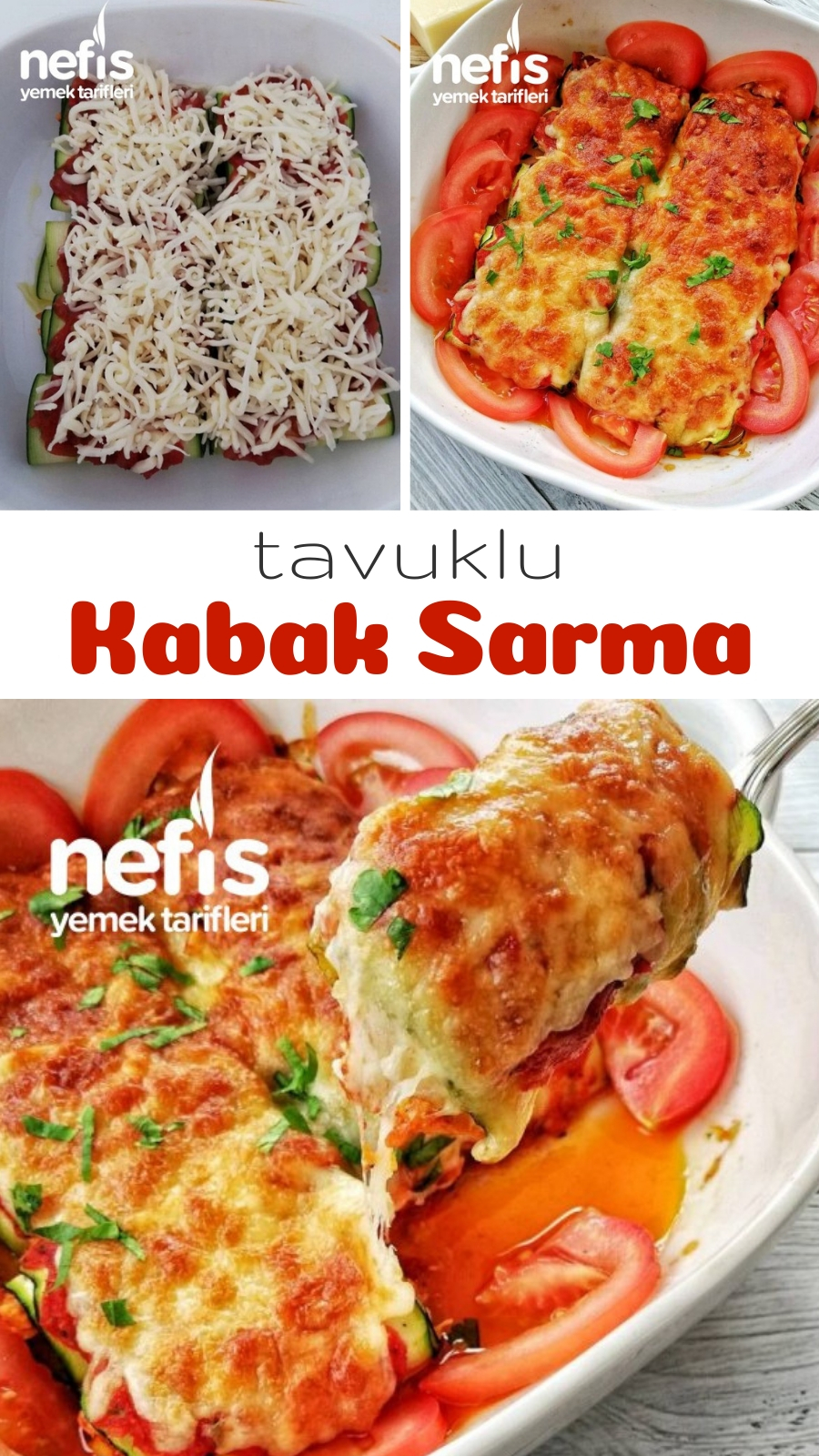 Tavuklu Kabak Sarma Nefis Yemek Tarifleri Kosun Mutfa