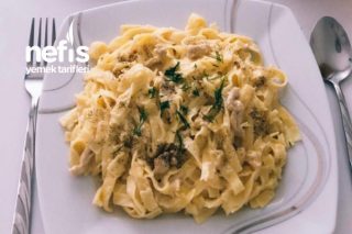 Fettuccine Alfredo Videolu Nefis Yemek Tarifleri