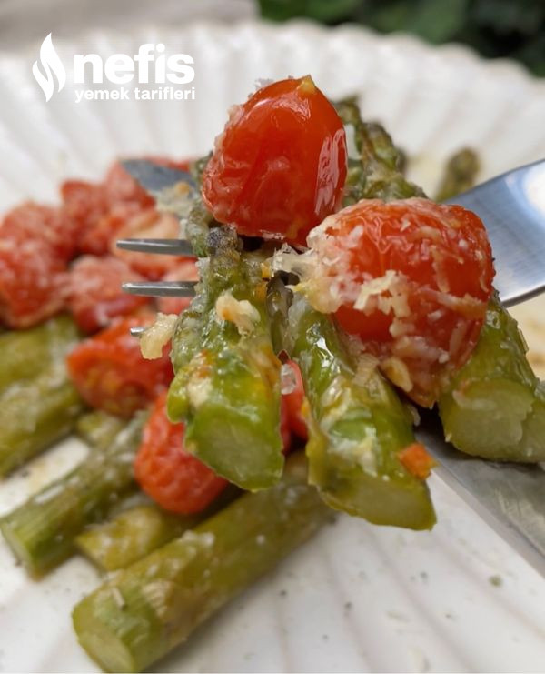 Parmesan Peynirli Kuşkonmaz Fırında Nefis Yemek Tarifleri