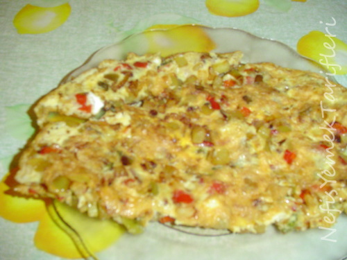 Sebzeli Omlet  (Nilüfer Usulü)