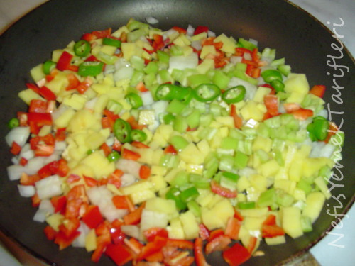 Sebzeli omlet(Nilüfer Usulü)1