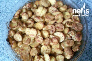 Fırında Soslu Patates (Patates Cips) Tarifi