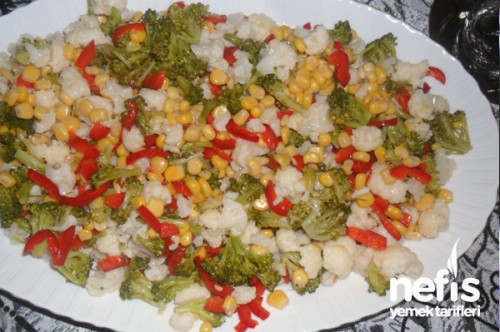 Karnıbahar-Brokoli Salatası Tarifi