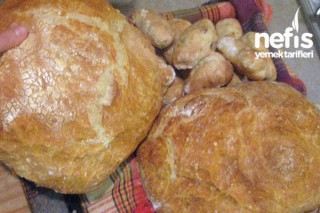Yoğrulmadan Ekmek Tarifi (No Knead Bread)