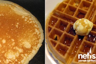 Waffle ve Pancake Hamuru Tarifi