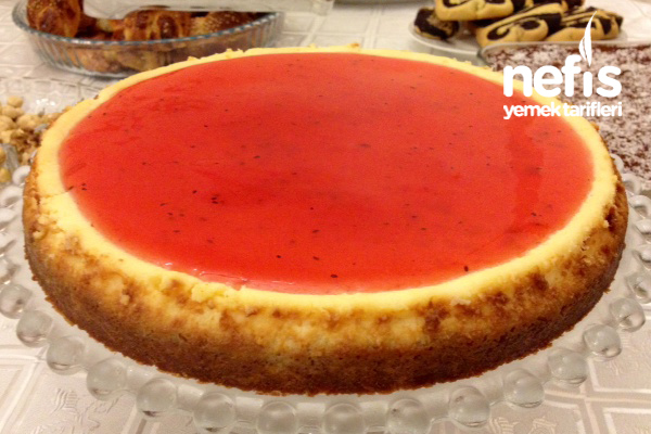 Limonlu Meyve Soslu CheeseCake Fotoğrafı 1