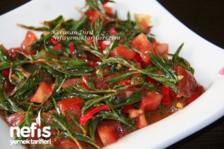 Zahterli (Taze Kekikli) Domates Salatası Tarifi