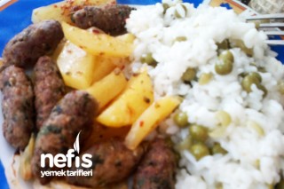 Fırında Baharatlı Köfte Patates Tarifi