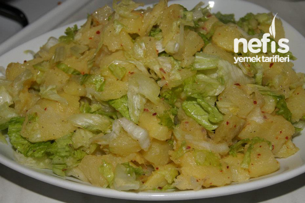 Patates Salatasının Yapımı