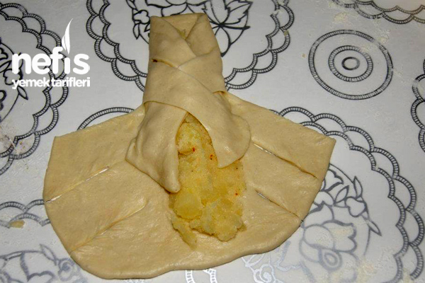 Patatesli Örgülü Çörek 2