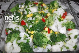 Brokoli ve Karnabahar Salatası Tarifi