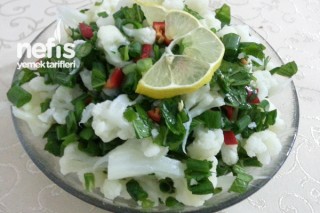 Karnabahar Salatası Yapılışı Tarifi