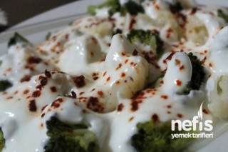 Brokoli ve Karnabahar Salatası Tarifi