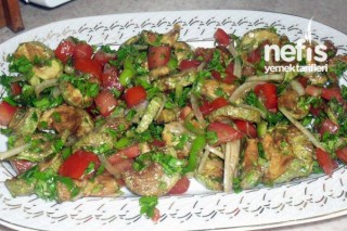 Kabak Kızartması Salatası Tarifi