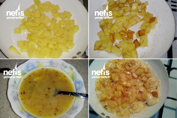 Patatesli Omlet Nasıl Yapılır? 1