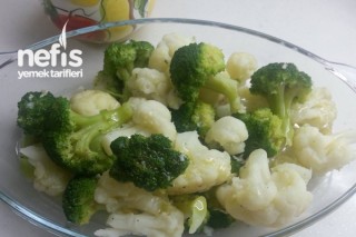 Brokoli ve Karnıbahar Salatası Tarifi