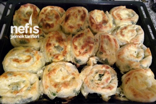 Ispanaklı Çökelekli Börek Tarifi