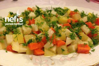 Kereviz Salatasının Yapılışı Tarifi