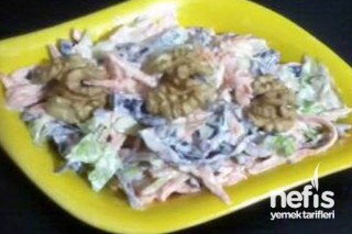 Mayonezli Yoğurtlu Salata Tarifi