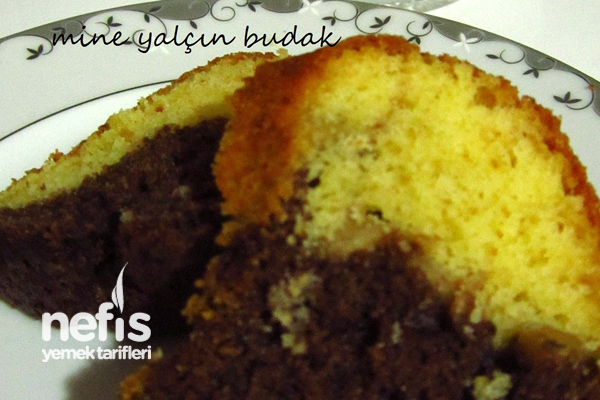 Cevizli İki Renk Kek Nefis Yemek Tarifleri