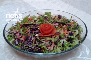 Kış Salatası Yapımı  Tarifi