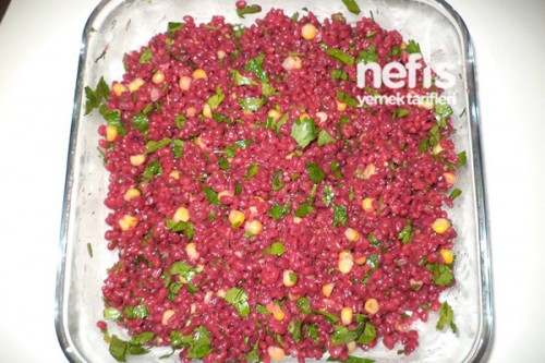 Şalgamlı Bulgur Salatası Videosu Şalgamlı Bulgur Salatası Videosu