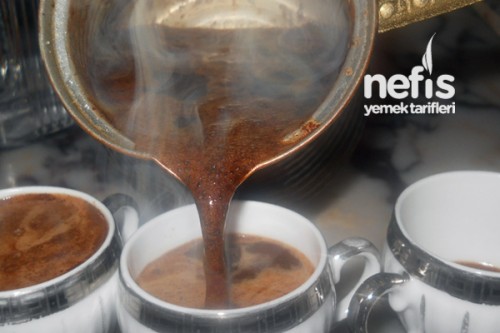 Vanilya Aromalı Türk Kahvesi Nefis Yemek Tarifleri