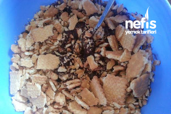 Muzlu Hindistan Cevizli Rulo Mozaik Pasta Nefis Yemek Tarifleri