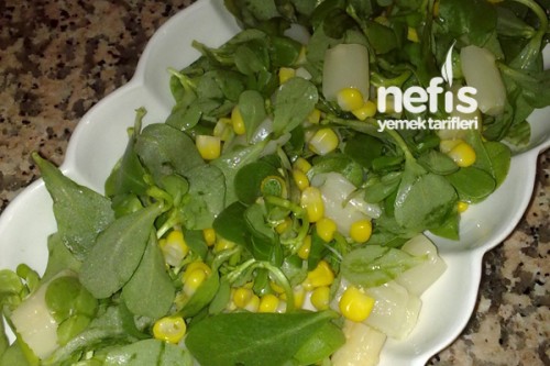 Kuşkonmazlı Semizotu Salatası Tarifi
