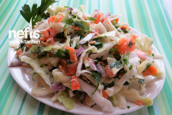 Lahana Salatası (Coleslaw) 1