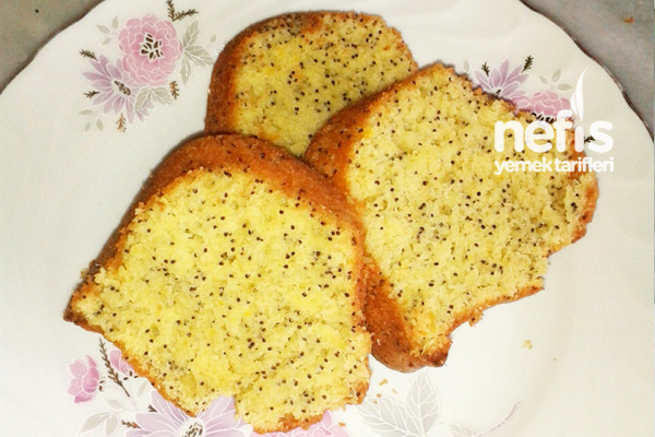 Mavi Haşhaşlı Kek Nefis Yemek Tarifleri
