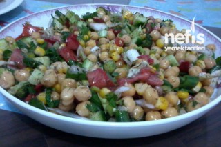 Nohut Salatası (Nohut Piyazı) Tarifi