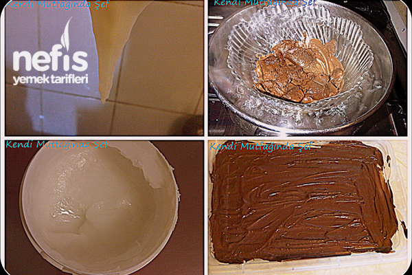 Puantiyeli Çikolatalı Yaş Pasta 1