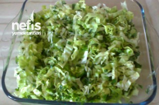 Yeşil Salata Yapılışı Tarifi