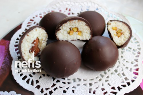Çikolata Kaplı Hindistan Cevizi Topları Nefis Yemek Tarifleri