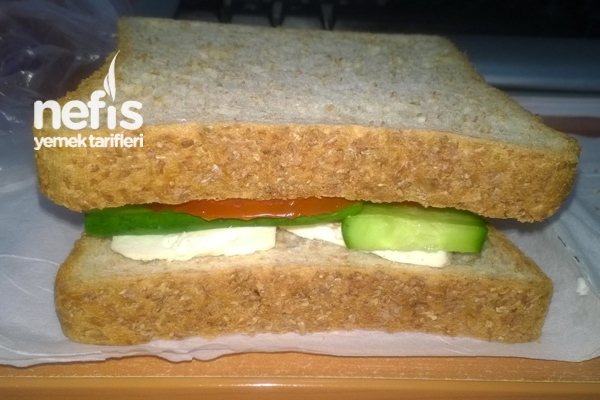Kahvaltılık Diyet Sandviçler Yapılışı 3