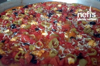 Karışık Hafta Sonu Pizzası Tarifi