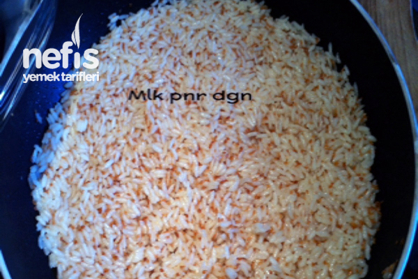 Susamlı Pirinç Pilavı
