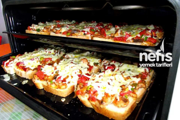 Ekmek Pizza Nefis Yemek Tarifleri 231590