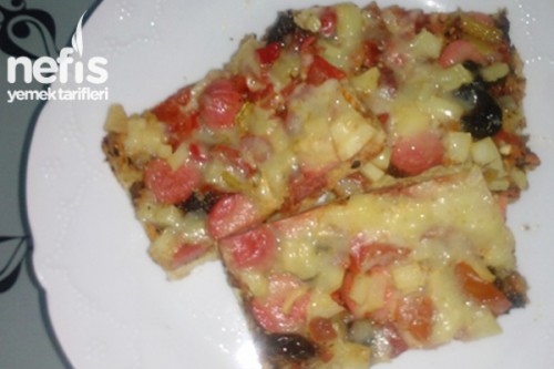 Patatesli Pizza Tarifi Nefis Yemek Tarifleri