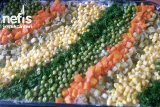 Renkli Amerikan Salatası Tarifi