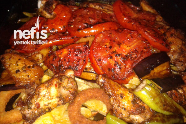 Tavuk Kanatlı Karısık Kızartma - Nefis Yemek Tarifleri