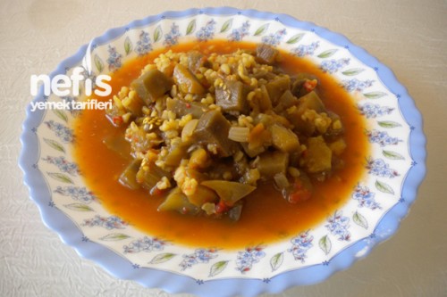 Bulgurlu Patlıcan Tava Tarifi
