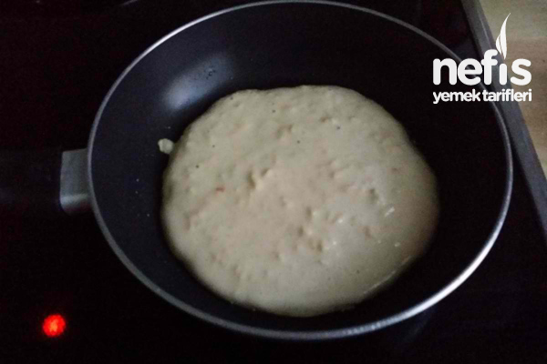 Elmalı Pancake Yapımı 3