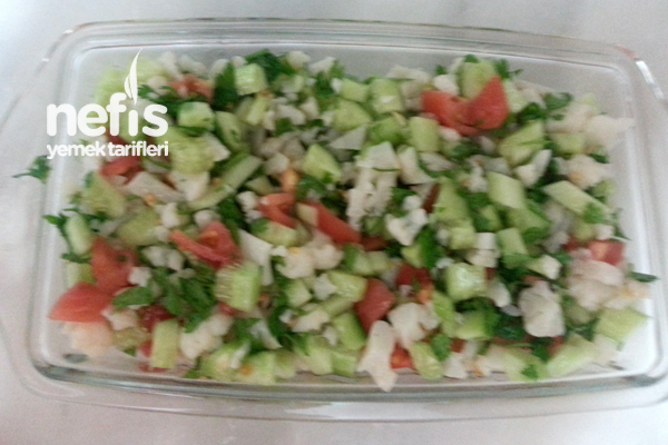 Karışık Karnabahar Salatası 1 