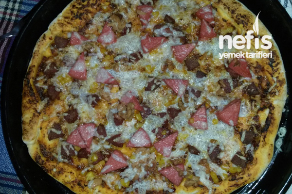 Kolay Pizza Yapımı Nefis Yemek Tarifleri 265653