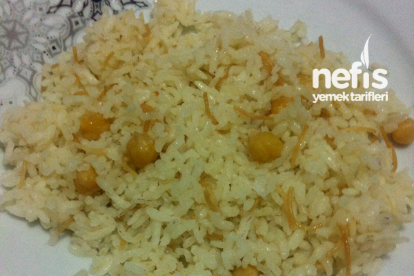 Nohutlu Pirinç Pilavı 2