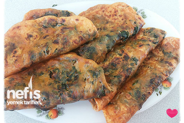 Ispanaklı Yuvarlak Börek Nefis Yemek Tarifleri