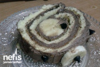 Kakaolu Rulo Pasta (Muzlu) Tarifi