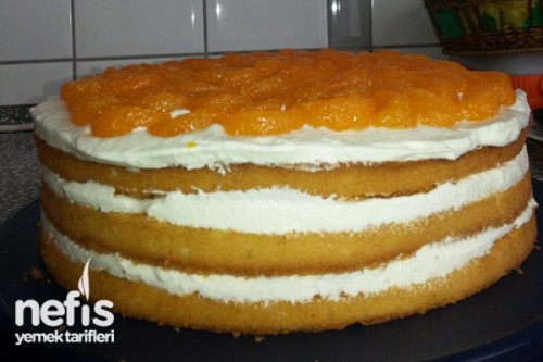 Mandalinalı Yaş Pasta Nefis Yemek Tarifleri